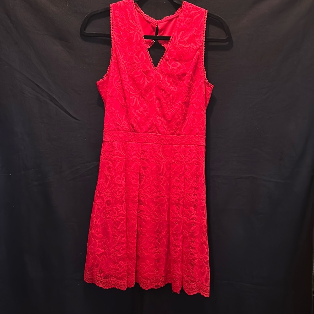 NEW FRANCESCAS  red dress size Medium